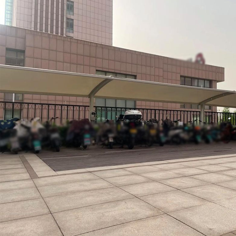 白城膜结构电动车棚