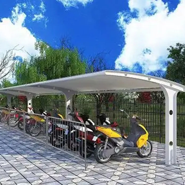 白城膜结构电动车棚